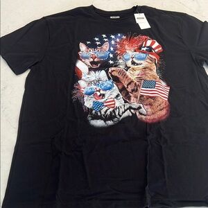 Special Thanks Cat America Tee